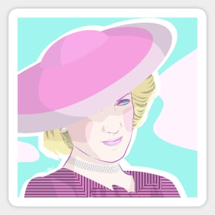 Lady Diana Spencer Princess of Wales Sticker